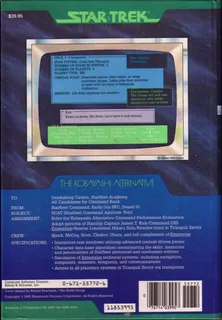 Star Trek : The Kobayashi Alternative dos