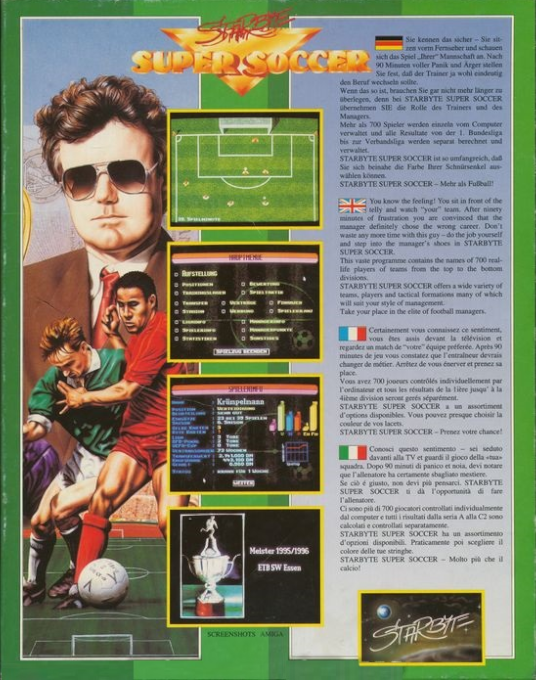 Starbyte Super Soccer - Dos