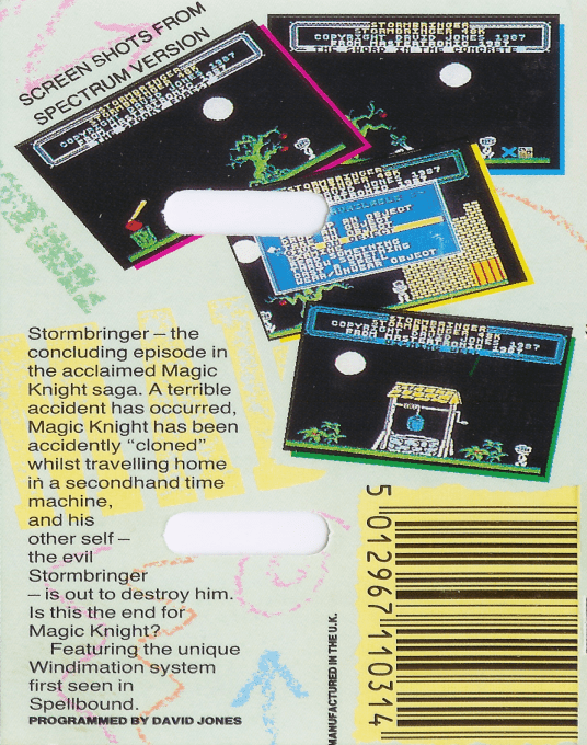 Stormbringer (Mastertronic) - Dos