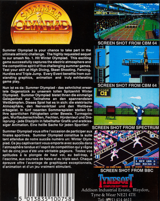 Summer Challenge - Dos