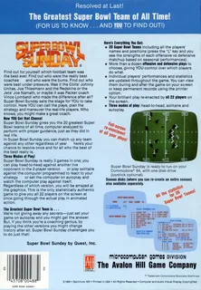Super Bowl Sunday dos