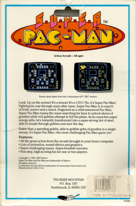 Super Pac-Man - Dos