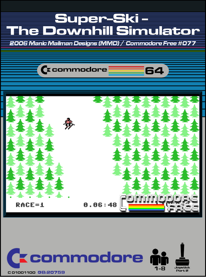 Super-Ski : The Downhill Simulator