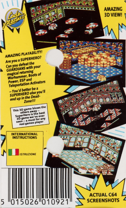 Superhero (Codemasters) - Dos