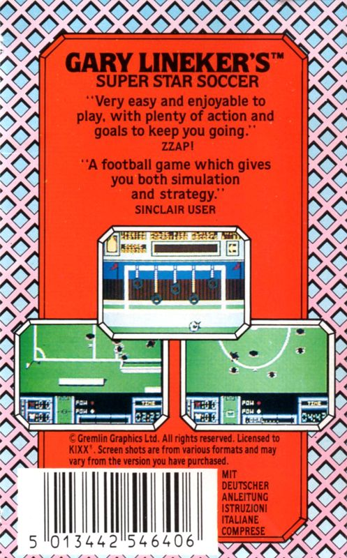 Superstar Soccer - Dos