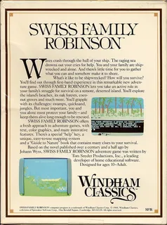 Swiss Family Robinson dos