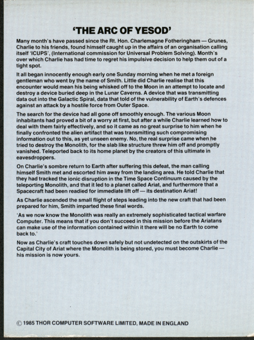 The Arc of Yesod - Dos