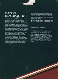 The Blade of Blackpool dos
