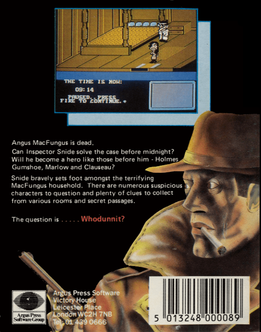 The Detective Game - Dos