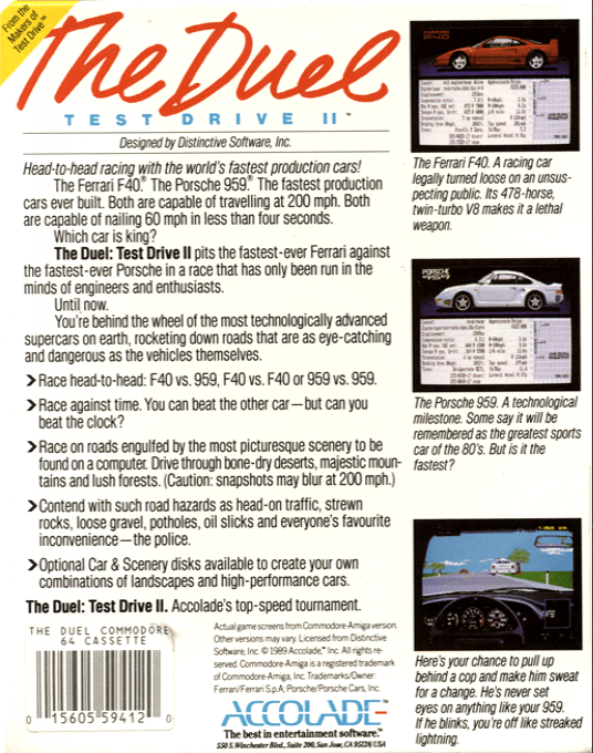 The Duel : Test Drive II - Dos