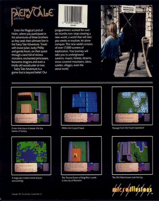 The Faery Tale Adventure - Dos