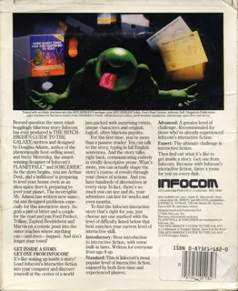 The Hitchhiker's Guide to the Galaxy dos