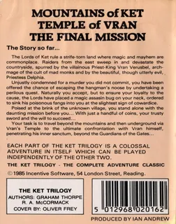 The Ket Trilogy - Dos