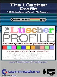The Lüscher Profile
