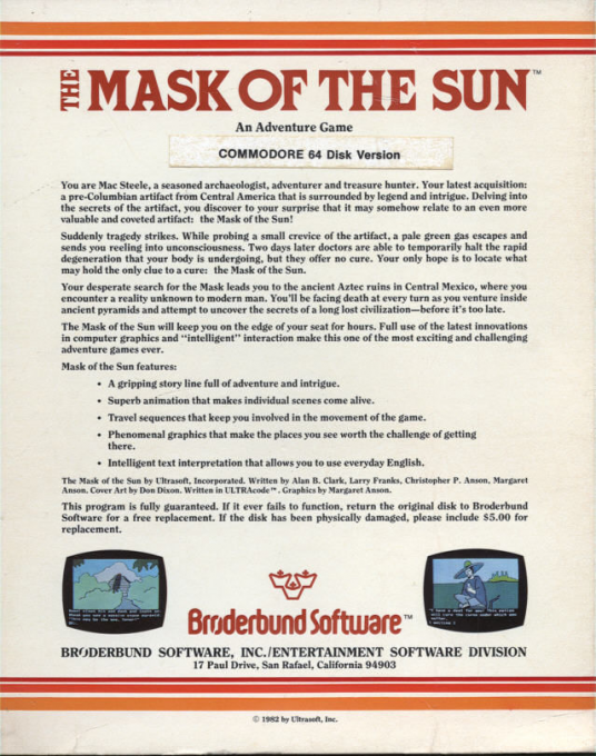 The Mask of the Sun - Dos