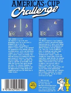 The Official America's Cup Sailing Simulation dos