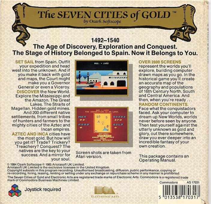 The Seven Cities of Gol - Dos