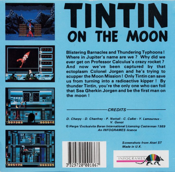 Tintin on the Moon - Dos