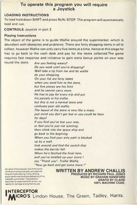 Trollie Wallie - Dos