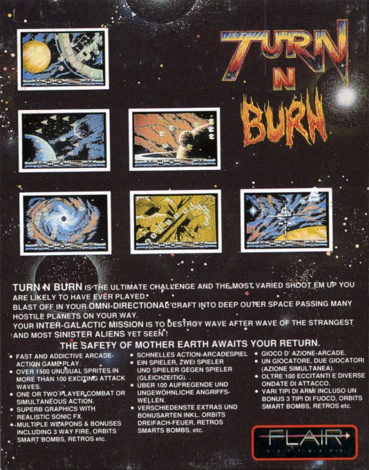 Turn n' Burn - Dos