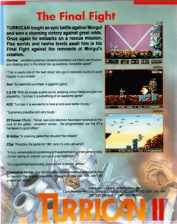 Turrican 2 - The Final Fight dos