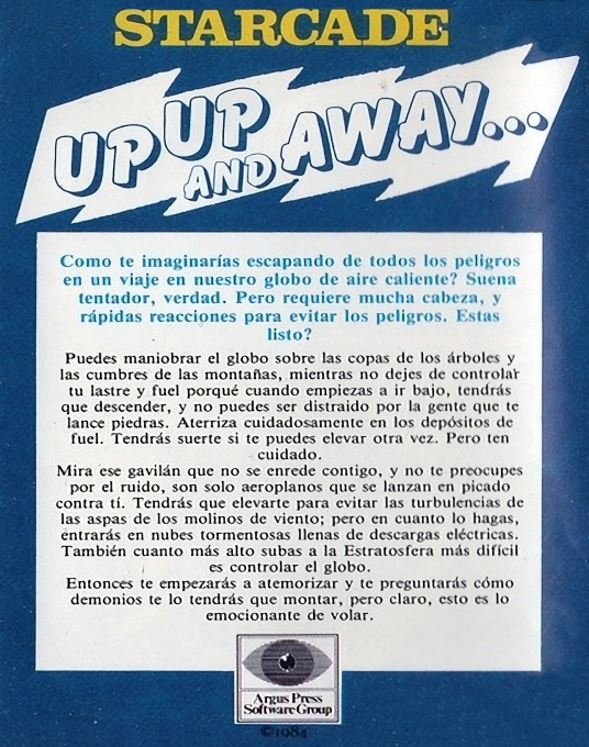 Up Up and Away - Dos