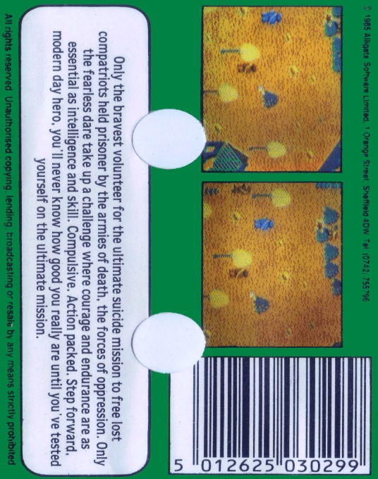 Who Dares Wins 2 - Dos