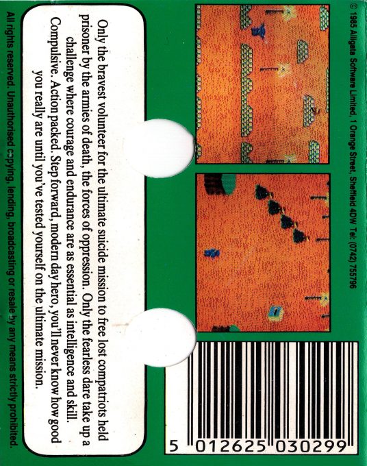 Who Dares Wins - Dos