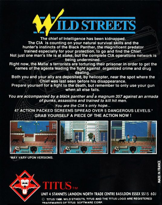 Wild Streets - Dos