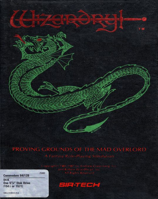 Wizardry : Proving Grounds of the Mad Overlord