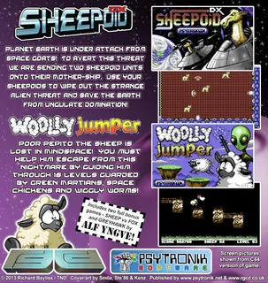 Woolly Jumper : Sheep in Mind Space dos