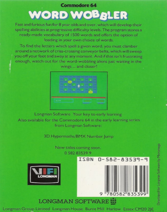 Word Wobbler - Dos