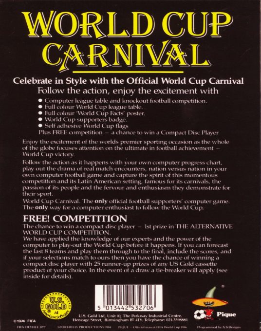 World Cup Carnival - Mexico '86 - Dos
