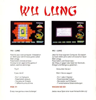 Wu Lung dos