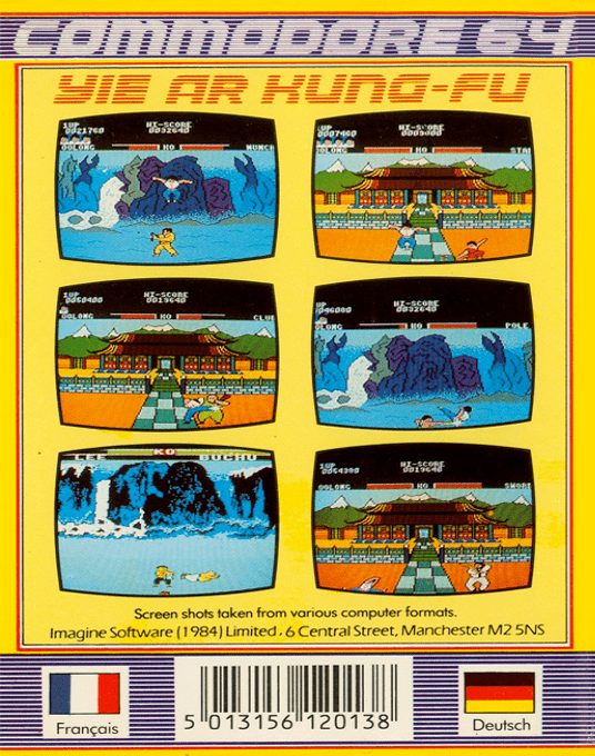 Yie Ar Kung-Fu - Dos