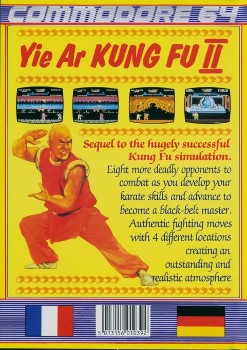 Yie Ar Kung-Fu II - Dos