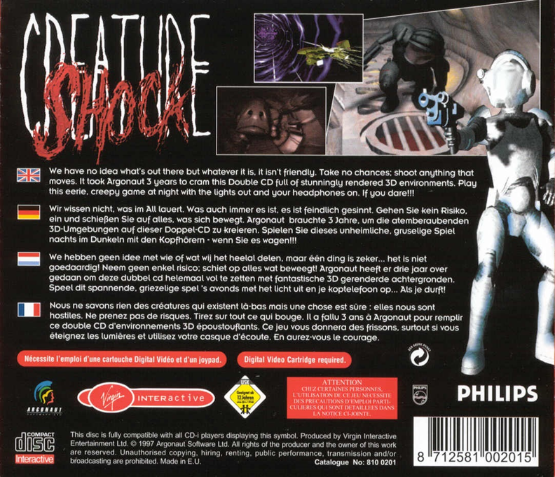 Creature Shock - Dos