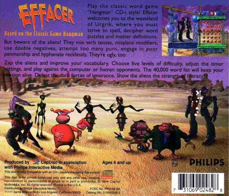 Effacer : Hangman of the 25th Century dos