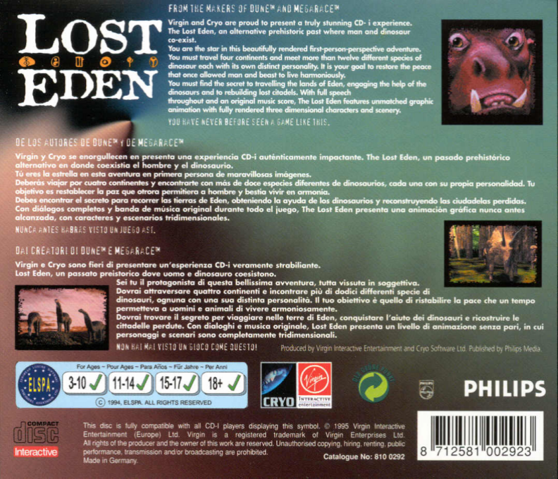 Lost Eden - Dos