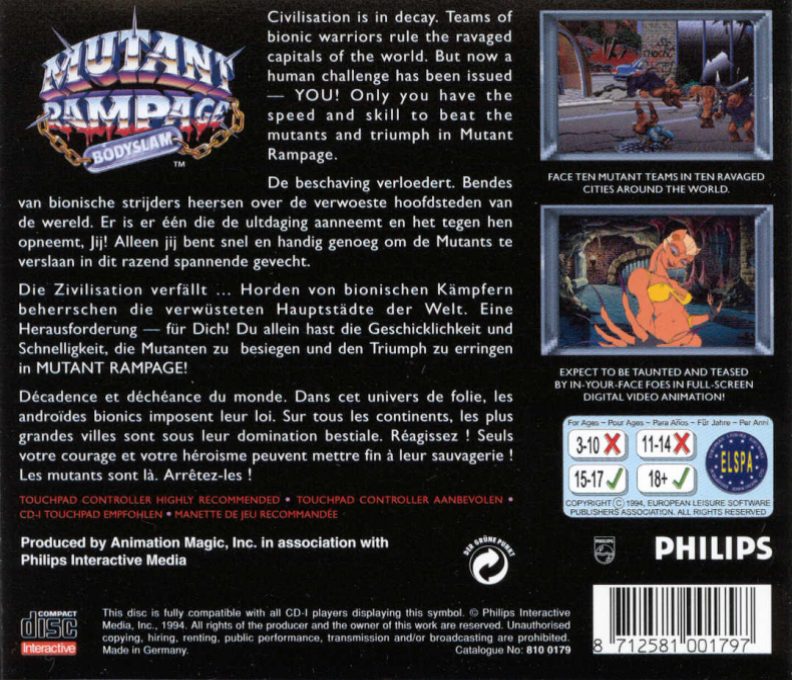 Mutant Rampage - Bodyslam dos