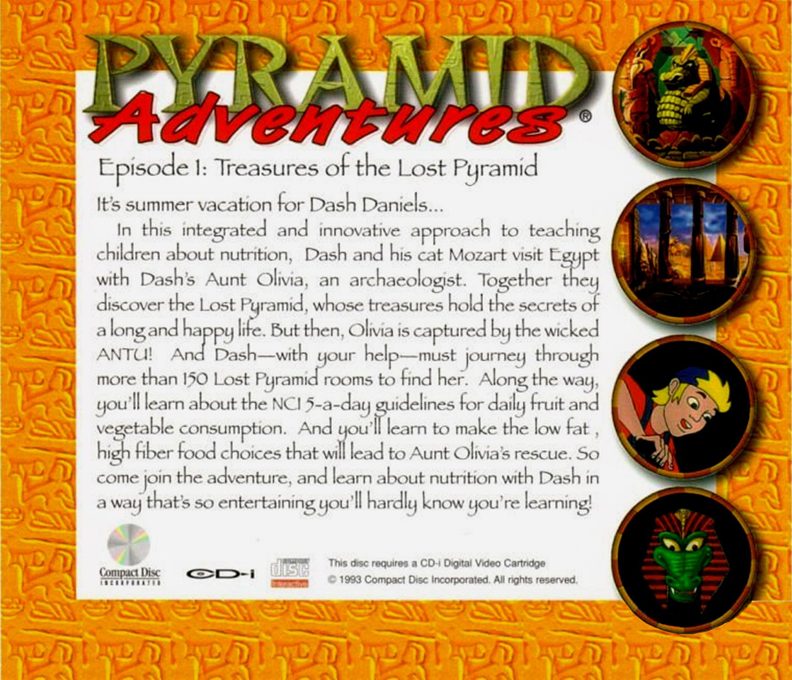 Pyramid Adventures Episode 1 Treasures Of The Lost Pyramid dos