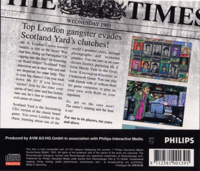 Scotland Yard: Interactive dos