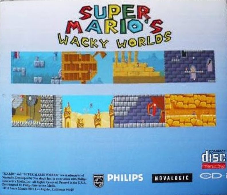 Super Mario's Wacky Worlds dos