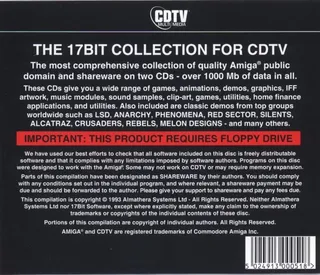 17 Bit - Collection For Amiga Cdtv - Dos