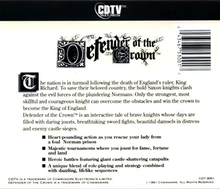 Defender Of The Crown dos