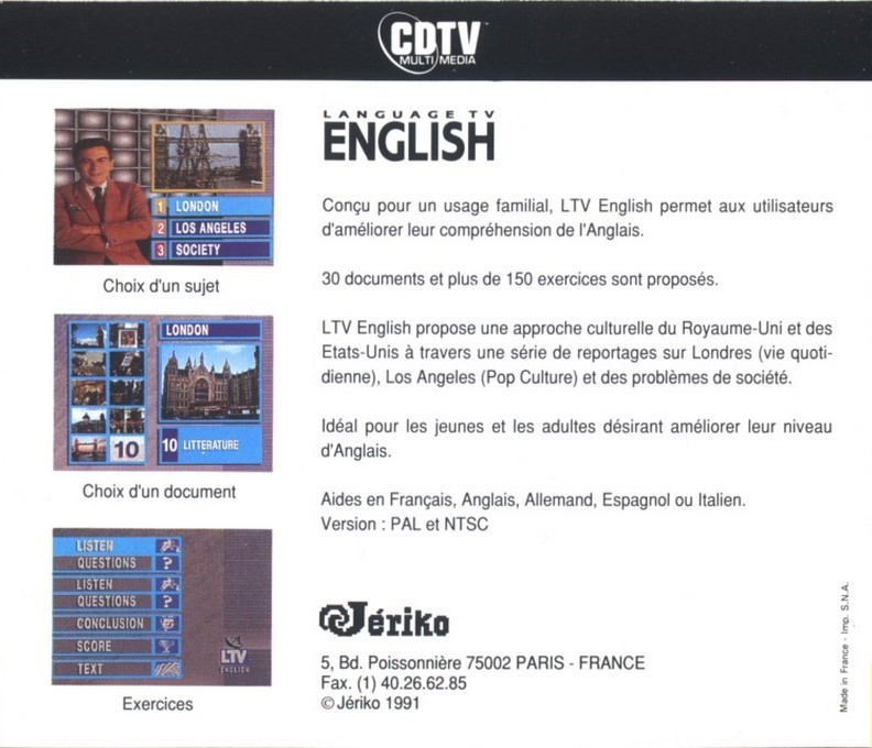 Language Tv - English - Dos