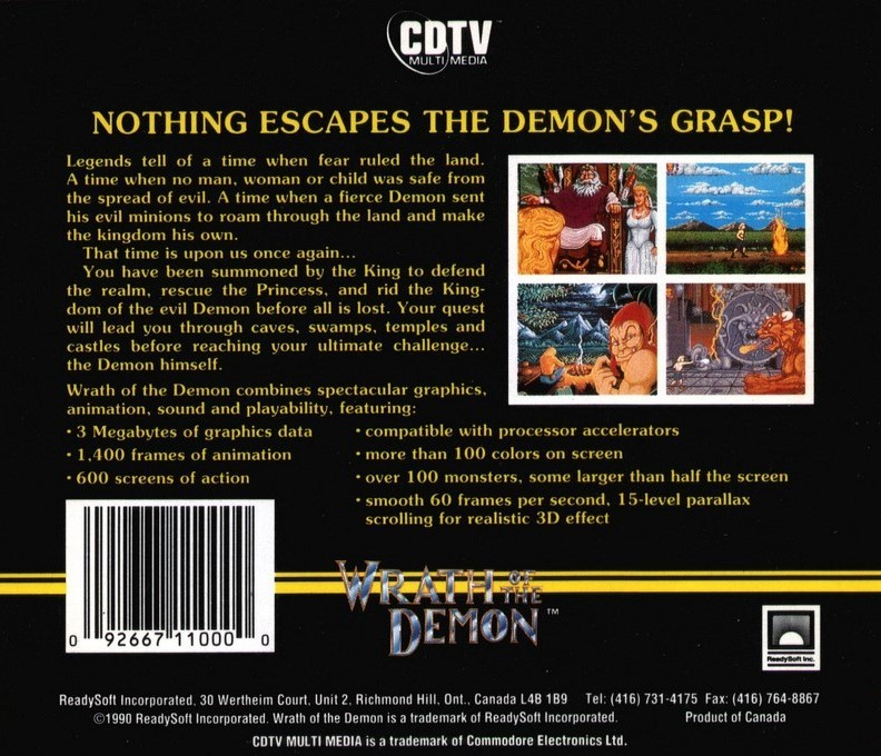 Wrath Of The Demon - Dos