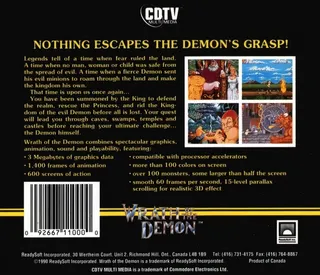 Wrath Of The Demon dos