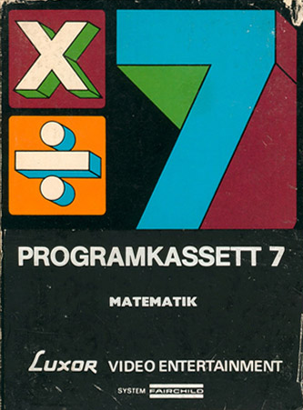 Videocart-6: Math Quiz I