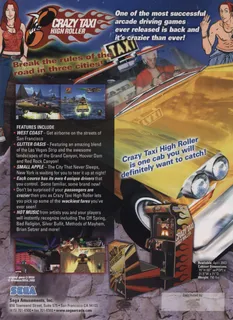 Crazy Taxi High Roller dos